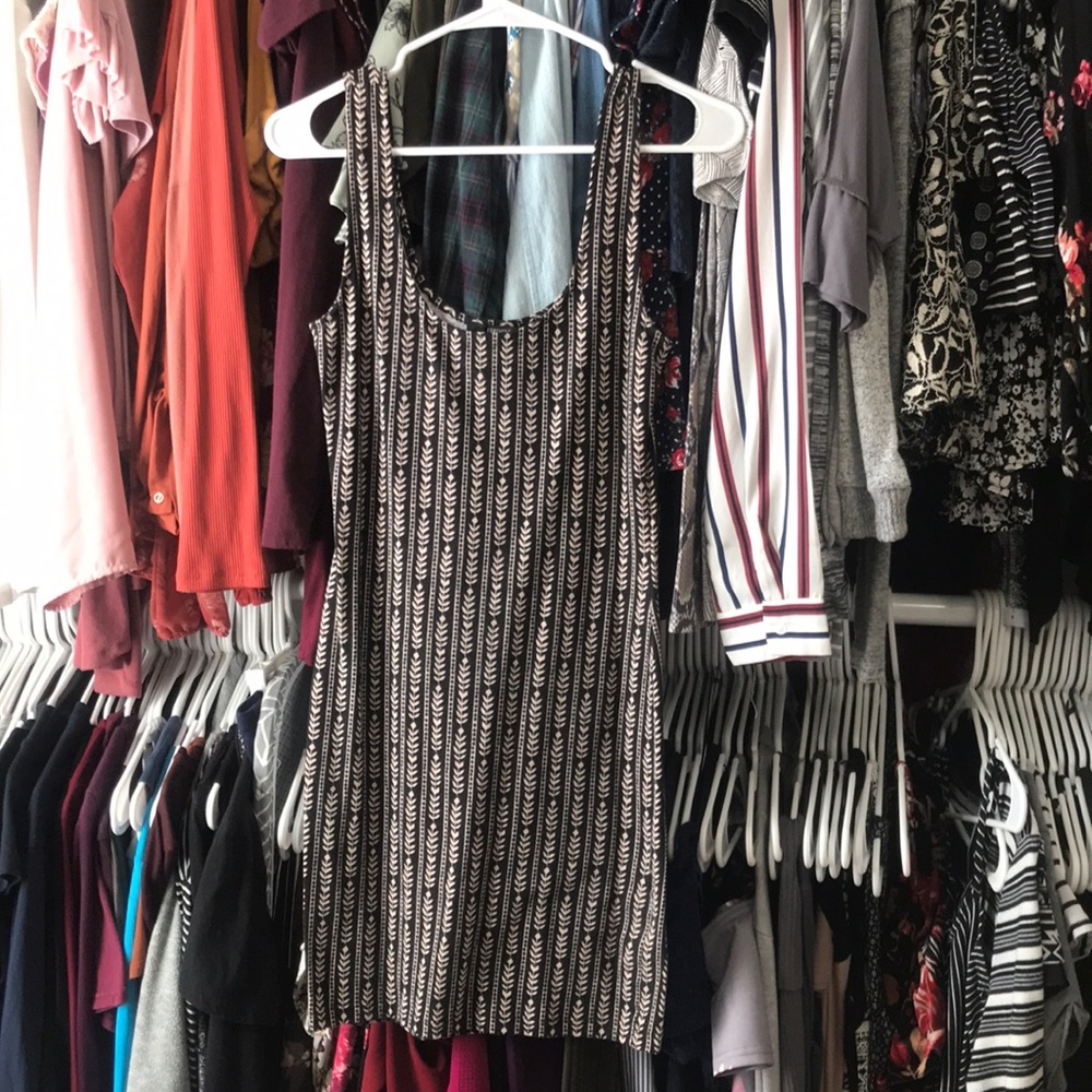 Tribal Print Bodycon Dress